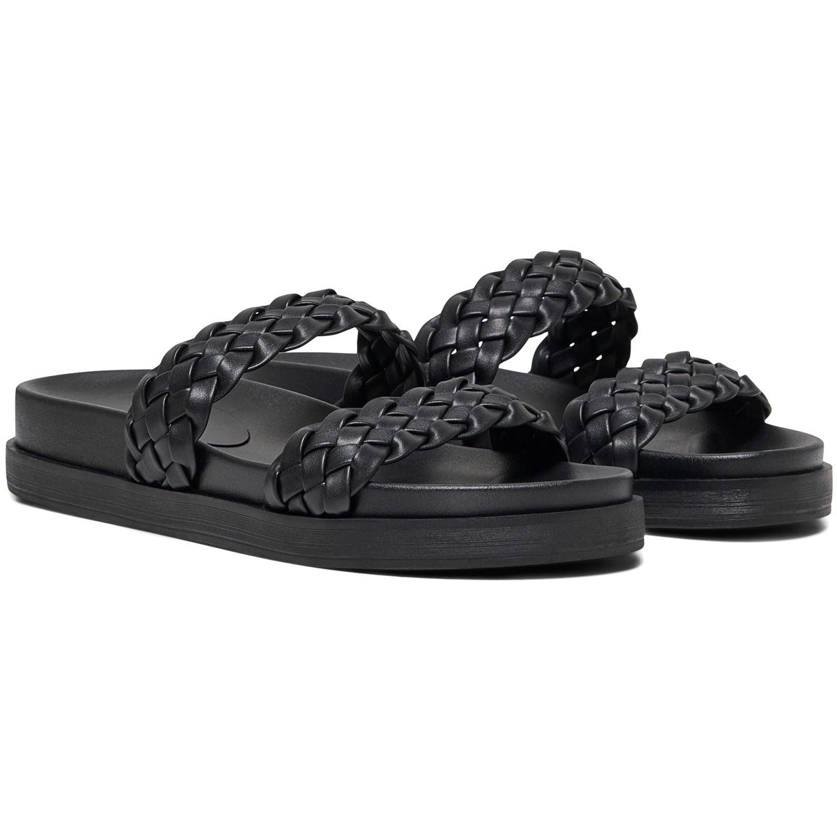 ONLY MINNIE 16 Synthetik Damen Schwarze Farbe Sandalen