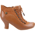 Hush Puppies Vivianna Leder Damen Stiefeletten In Beige