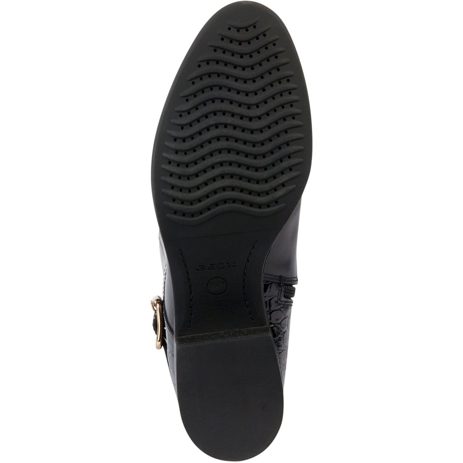 Geox D Felicity Damenlederstiefel In Schwarz