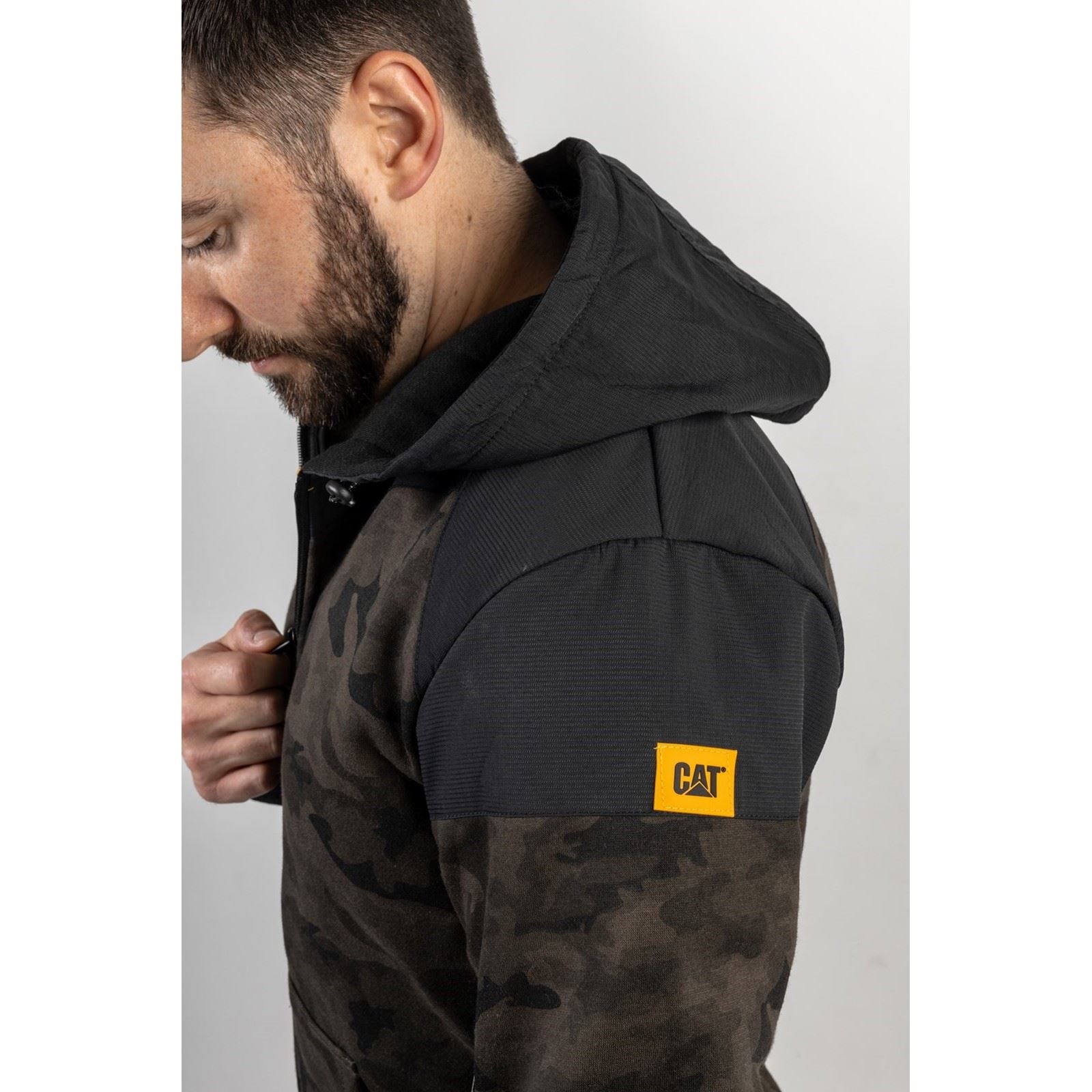 Caterpillar Trade Polyester Herren Schwarz Sweatshirt