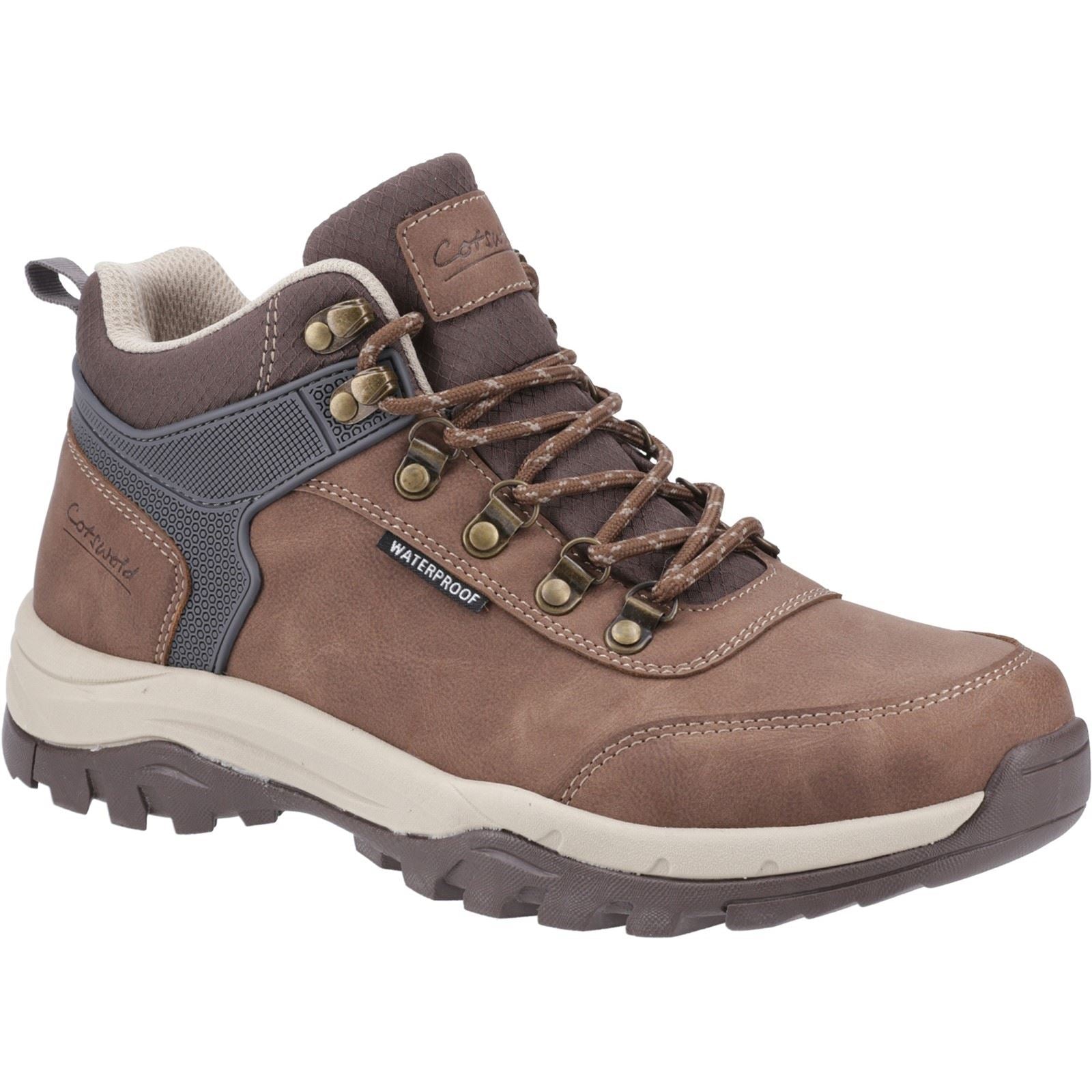 Cotswold Overbury Herren Wanderstiefel Aus Polyurethan In Braun