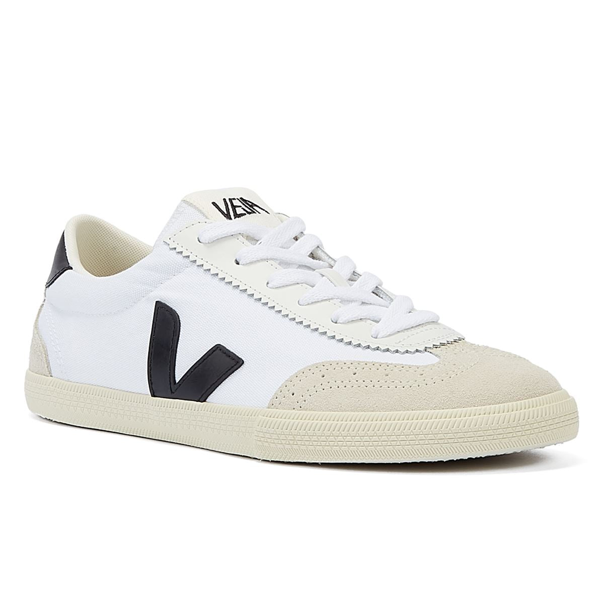 Veja Volley Damen Turnschuhe In Weiß/Schwarz