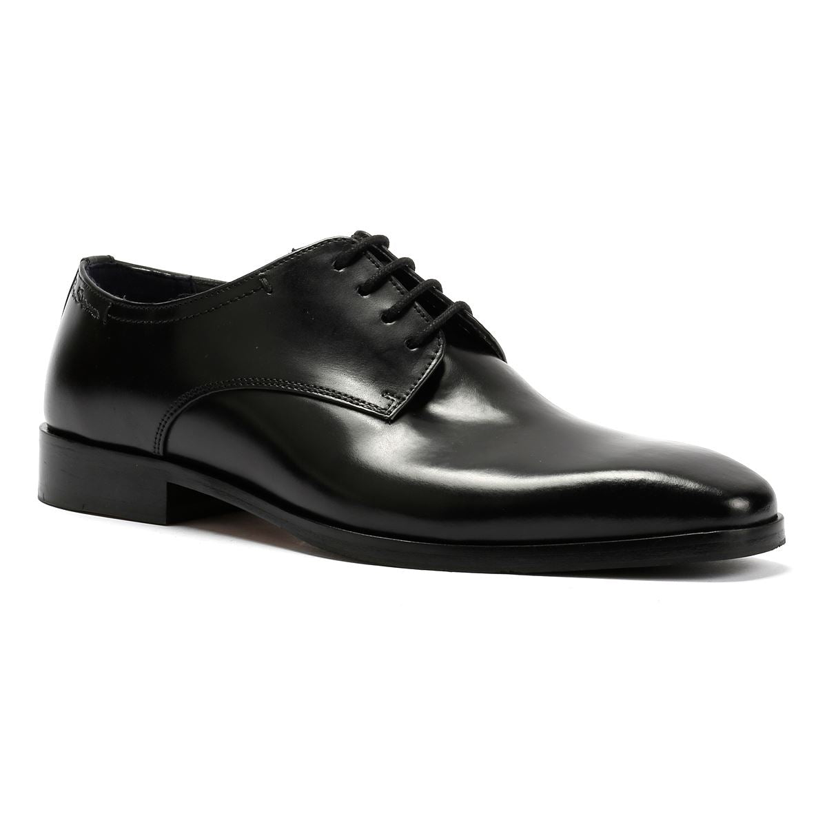 Ben Sherman Kenton Leder Herren Schwarz Schnürschuhe