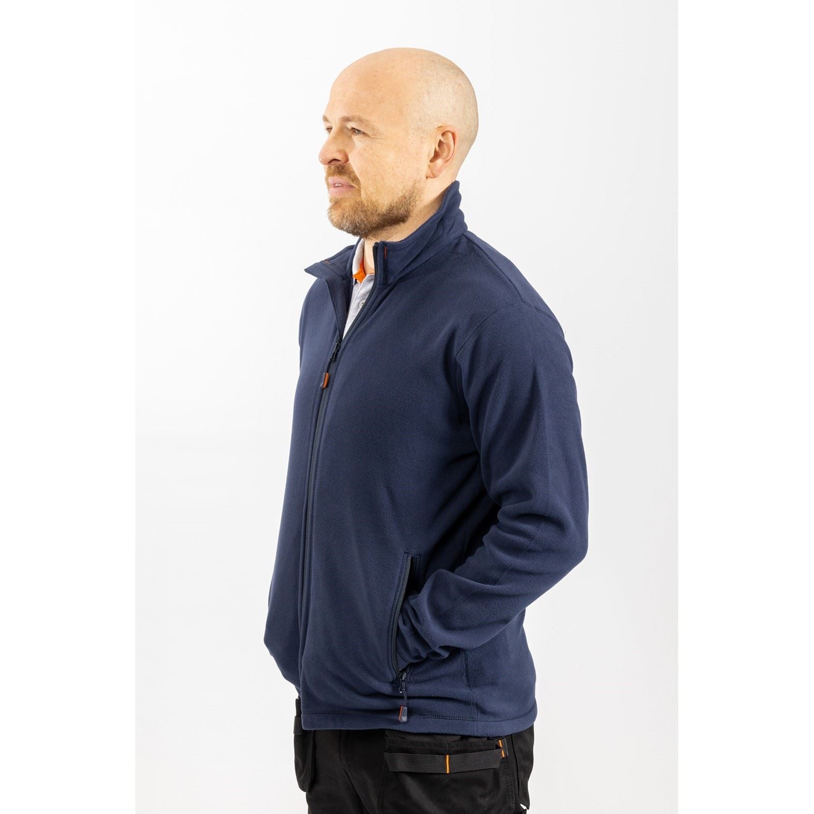 Helly Hansen Workwear Oxford Herren Blaue Fleecejacke