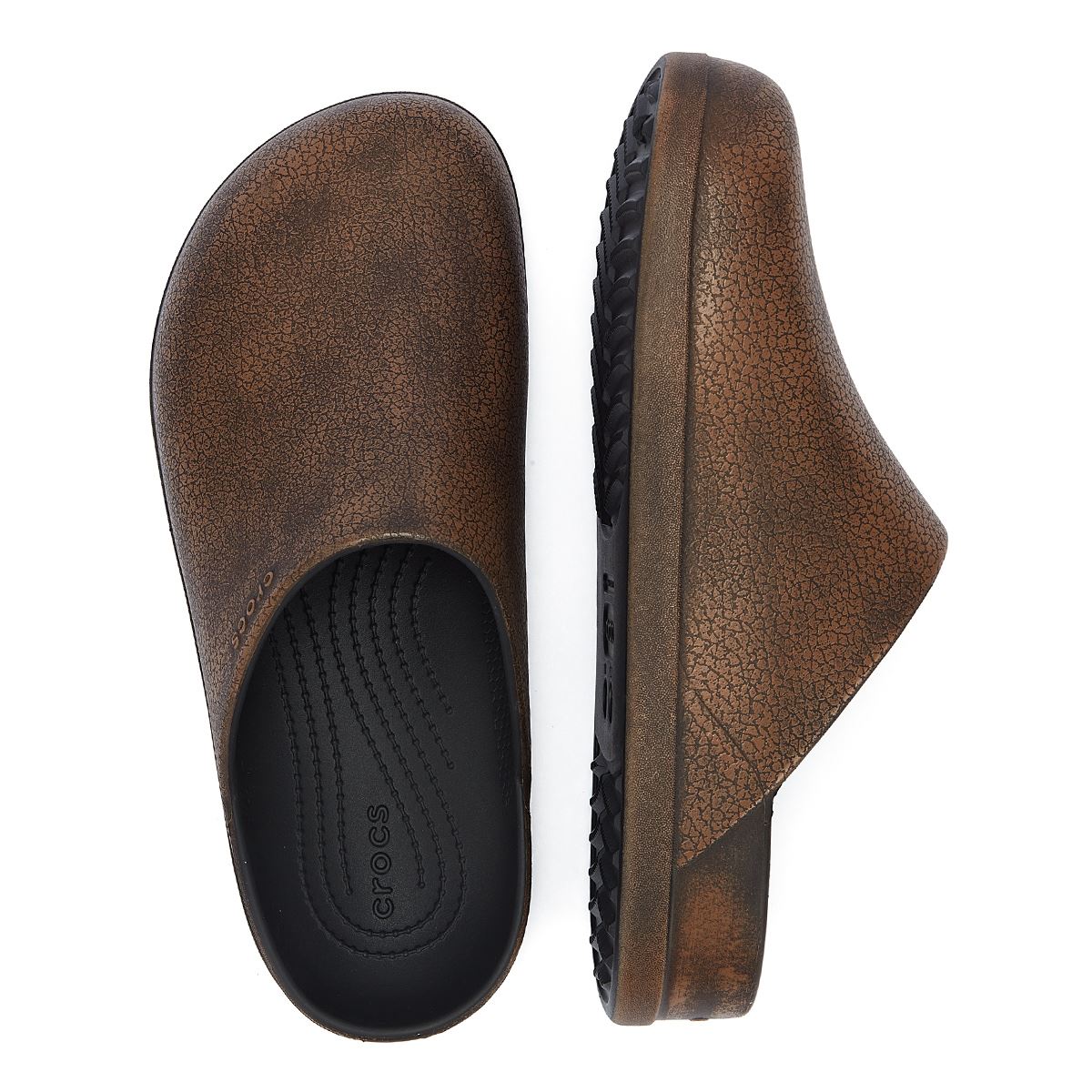 Crocs Dylan Herren Braune Clogs