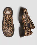 Dr. Martens Buzz 5I Hair On Lederschuhe Für Damen In Braun