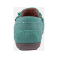Hush Puppies Maggie Leder Damenhimmelblaue Loafer