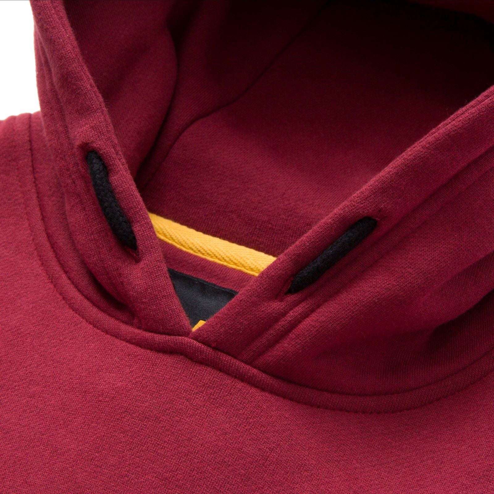 Caterpillar Trademark Banner Baumwolle Herren Roter Kapuzenpullover