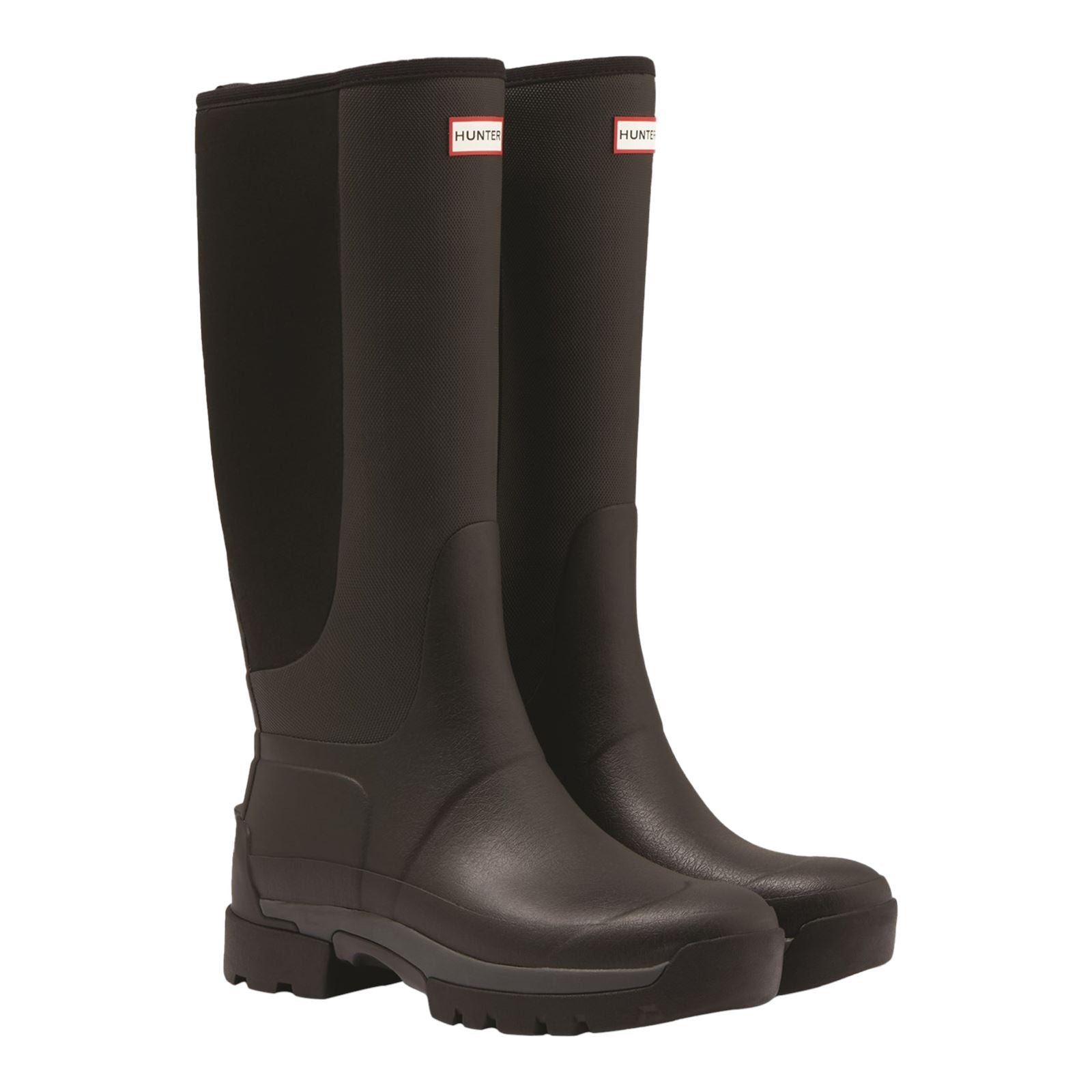 Hunter Balmoral Hybrid Tall Gummistiefel Für Herren In Schwarz