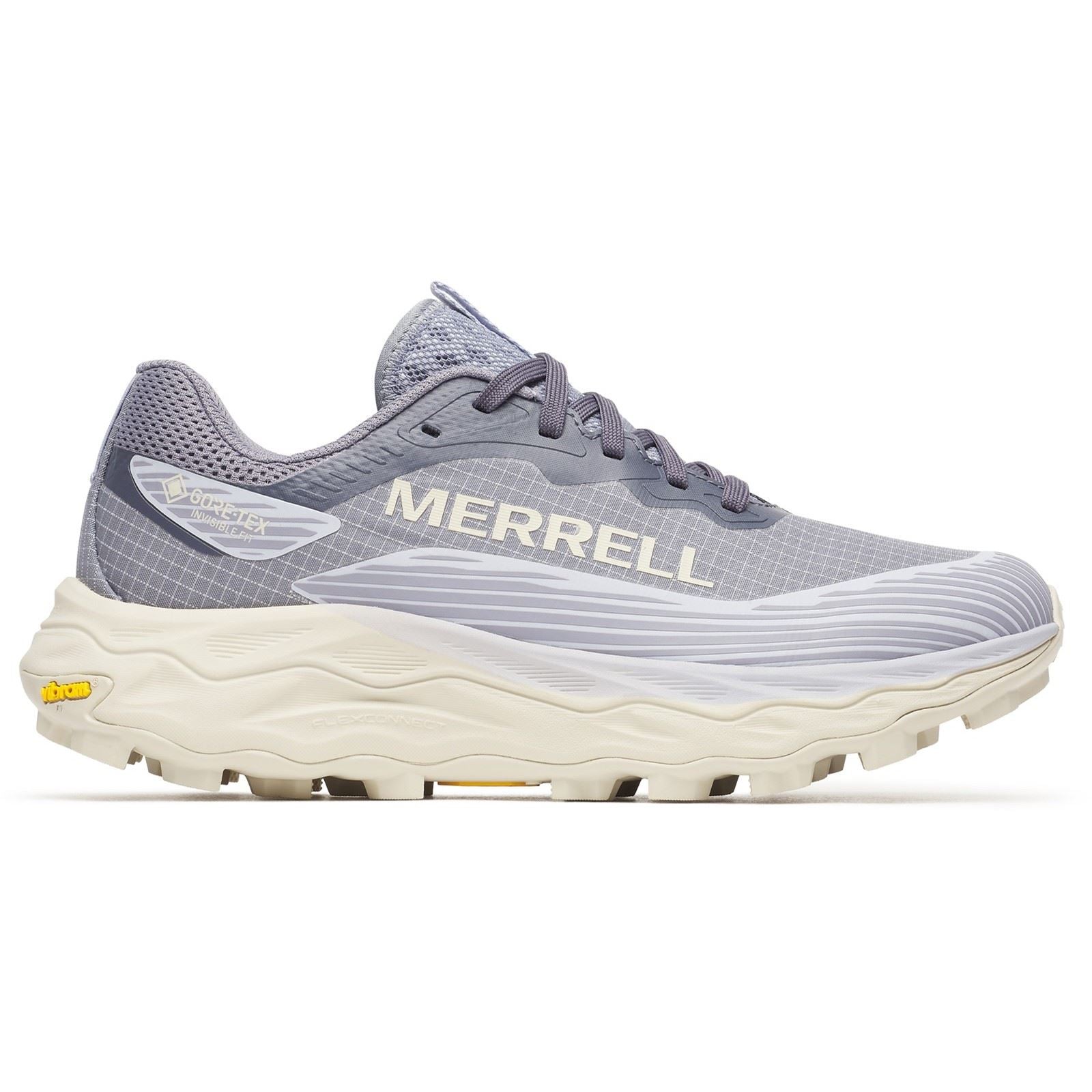Merrell Agility Peak 6 GTX Runner Polyurethan Damen Lost Lilac Trailrunning Schuhe