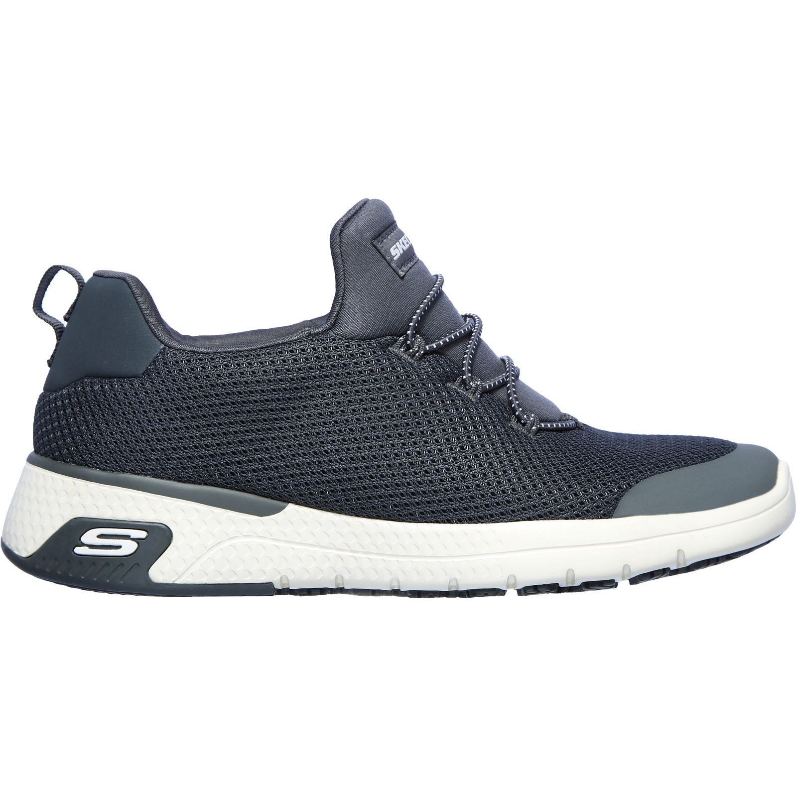Skechers Workwear Marsing Waiola SR Mesh Damen Sneaker In Anthrazit