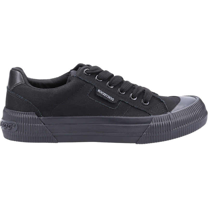 Rocket Dog Cheery Stoff Damen Schwarz Sneakers