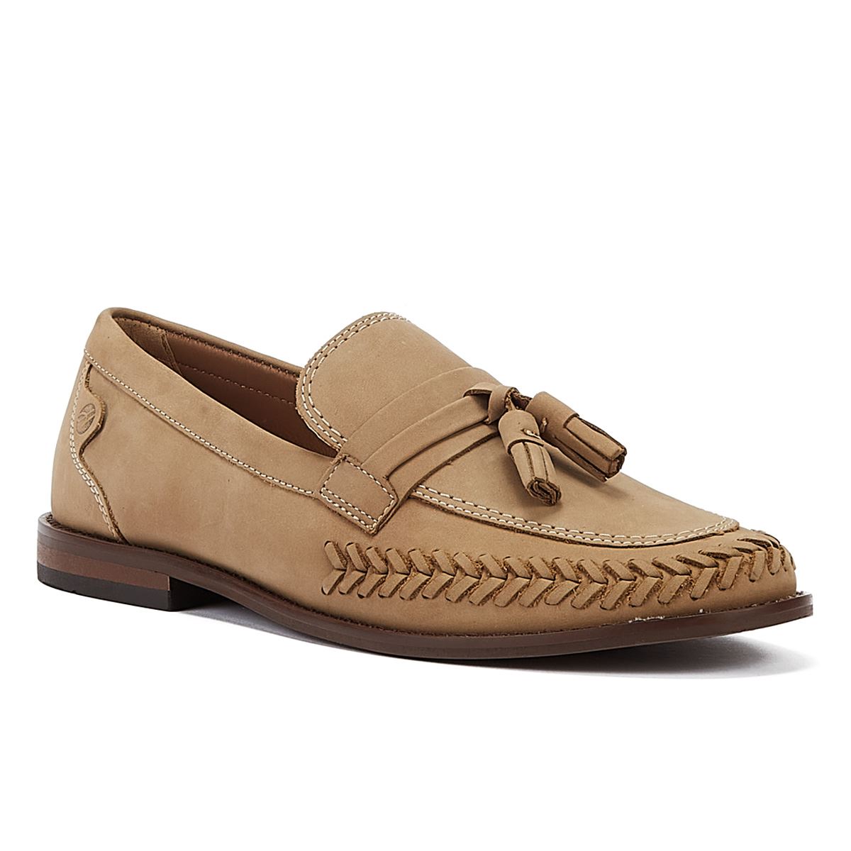 H By Hudson Haldon Loafer Taupe Wildleder Herren Taupe Casual