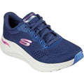 Skechers Arch Fit 2.0 - Big League Damen Sneaker In Marineblau/Mehrfarbig