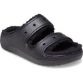 Crocs Classic Cozzzy Damen Sandalen Aus Thermoplastischem Material In Schwarz