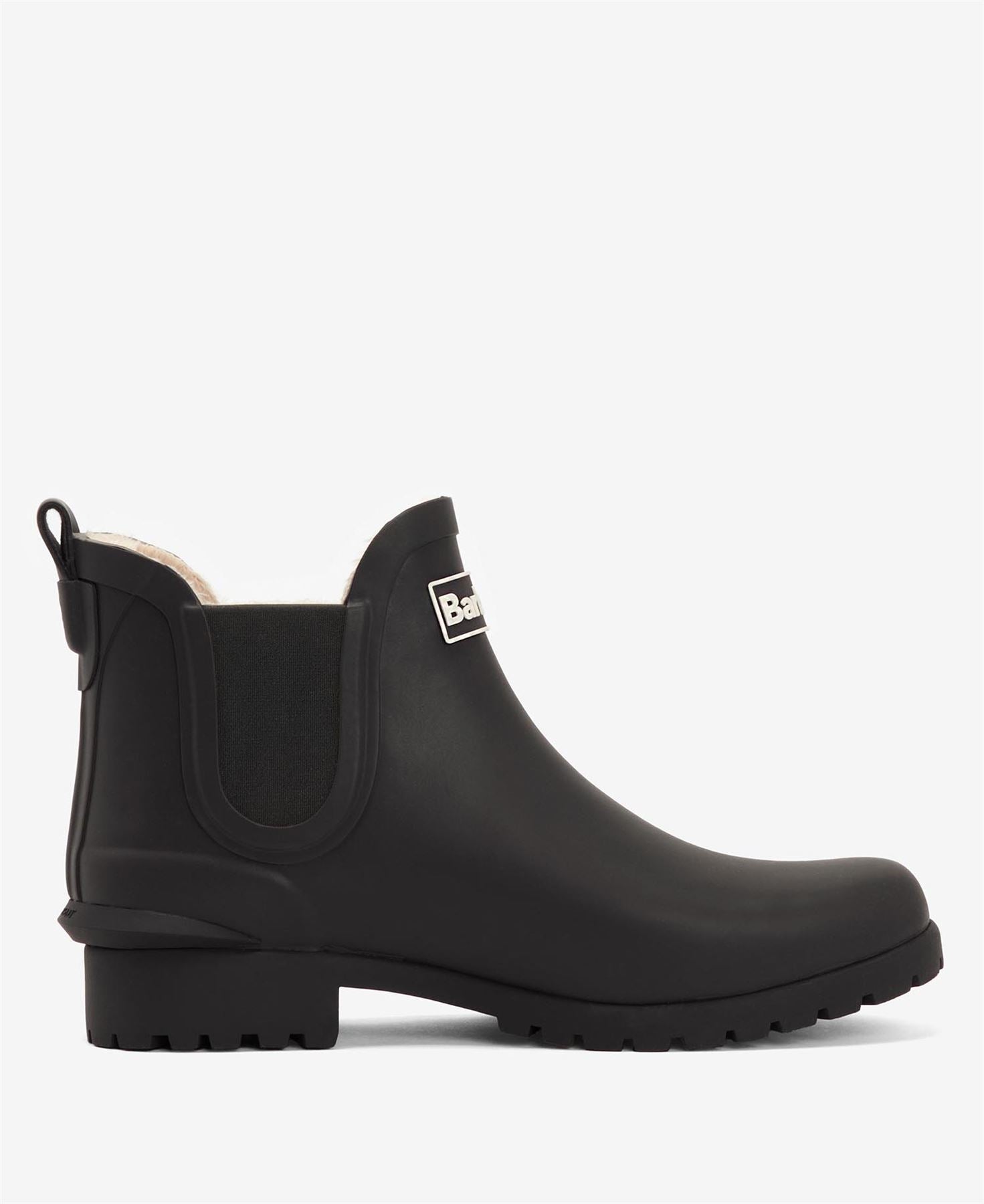 Barbour Kirkton Lined Ankle Gummistiefel Für Damen In Schwarz