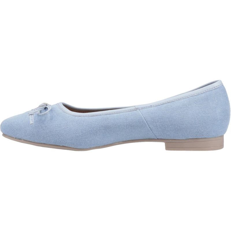 Hush Puppies Naomi Damen Denim Flats Aus Textil