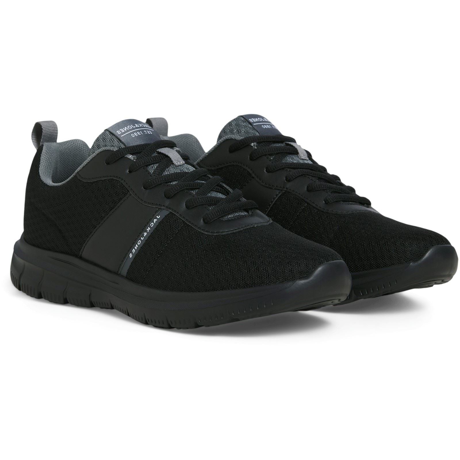 Jack & Jones Taylor Mesh Polyurethan Herren Schwarze Sneakers