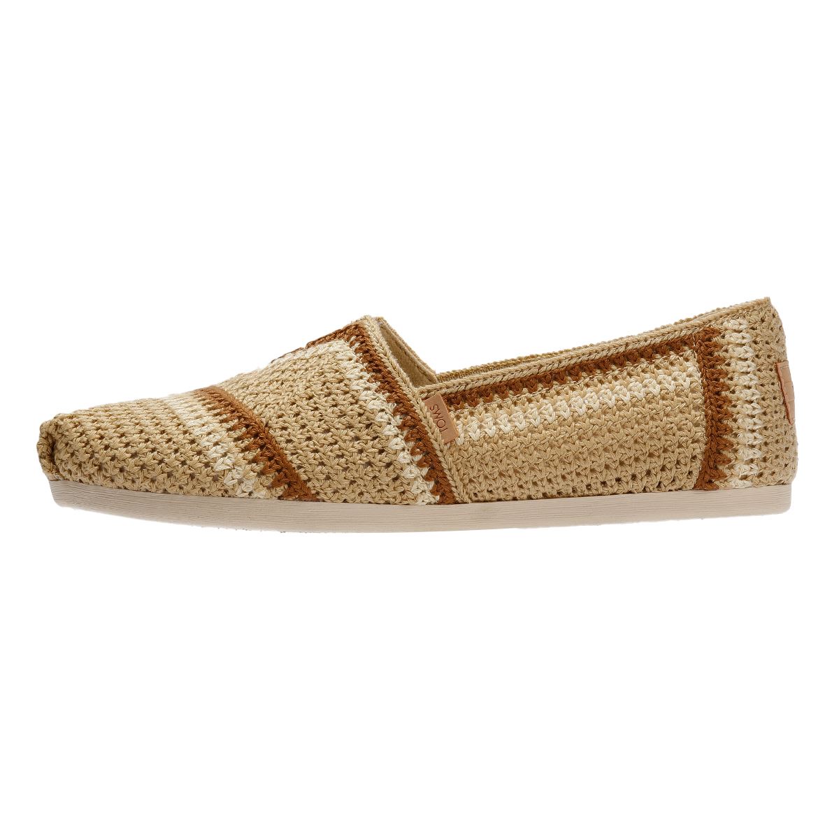 TOMS Alpargata Classic Baumwoll Espadrilles Für Frauen In Beige