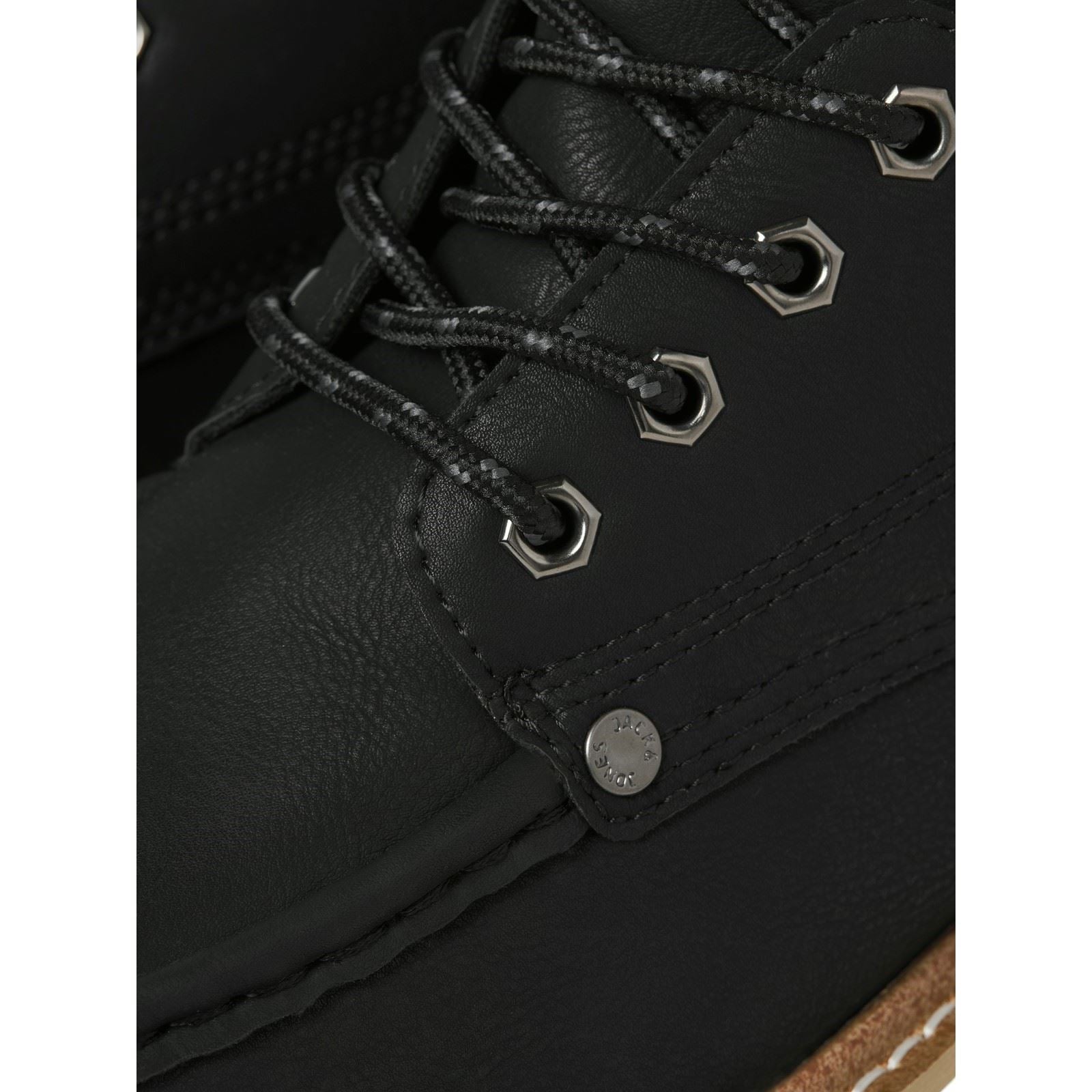 Jack & Jones Archway Moc Polyurethan Herren Antrazit Stiefeletten