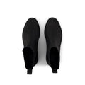 TOMS Bennet Leder Damen Schwarze Stiefel