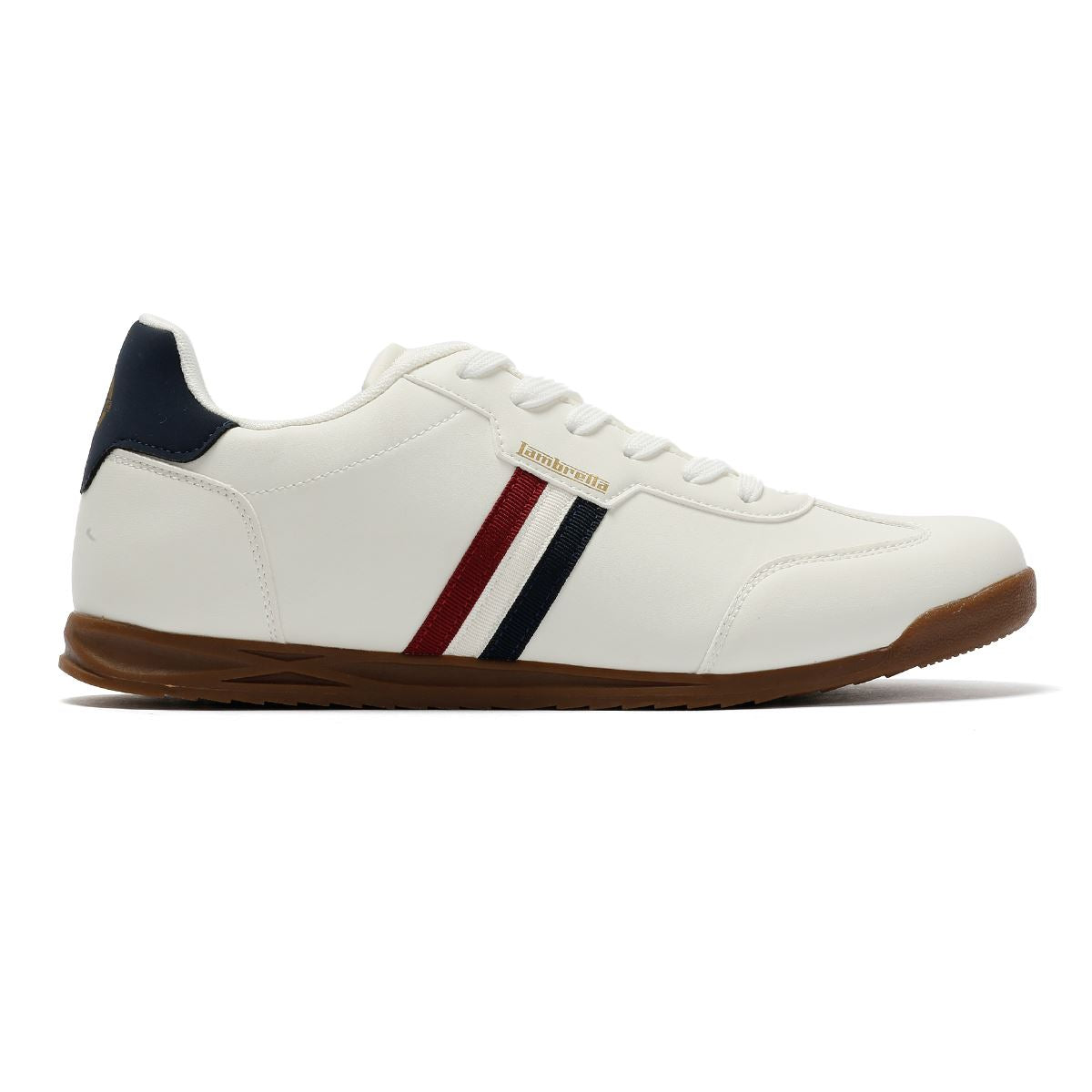 Lambretta Tackle Herren Weiße Sneaker