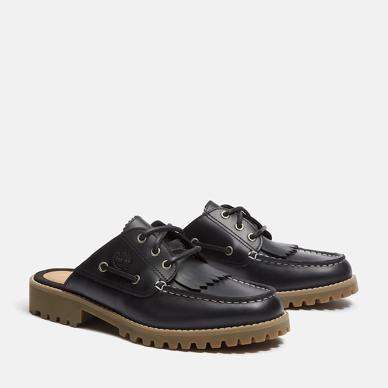 Timberland Noreen Damen Clogs Aus Schwarzem Leder