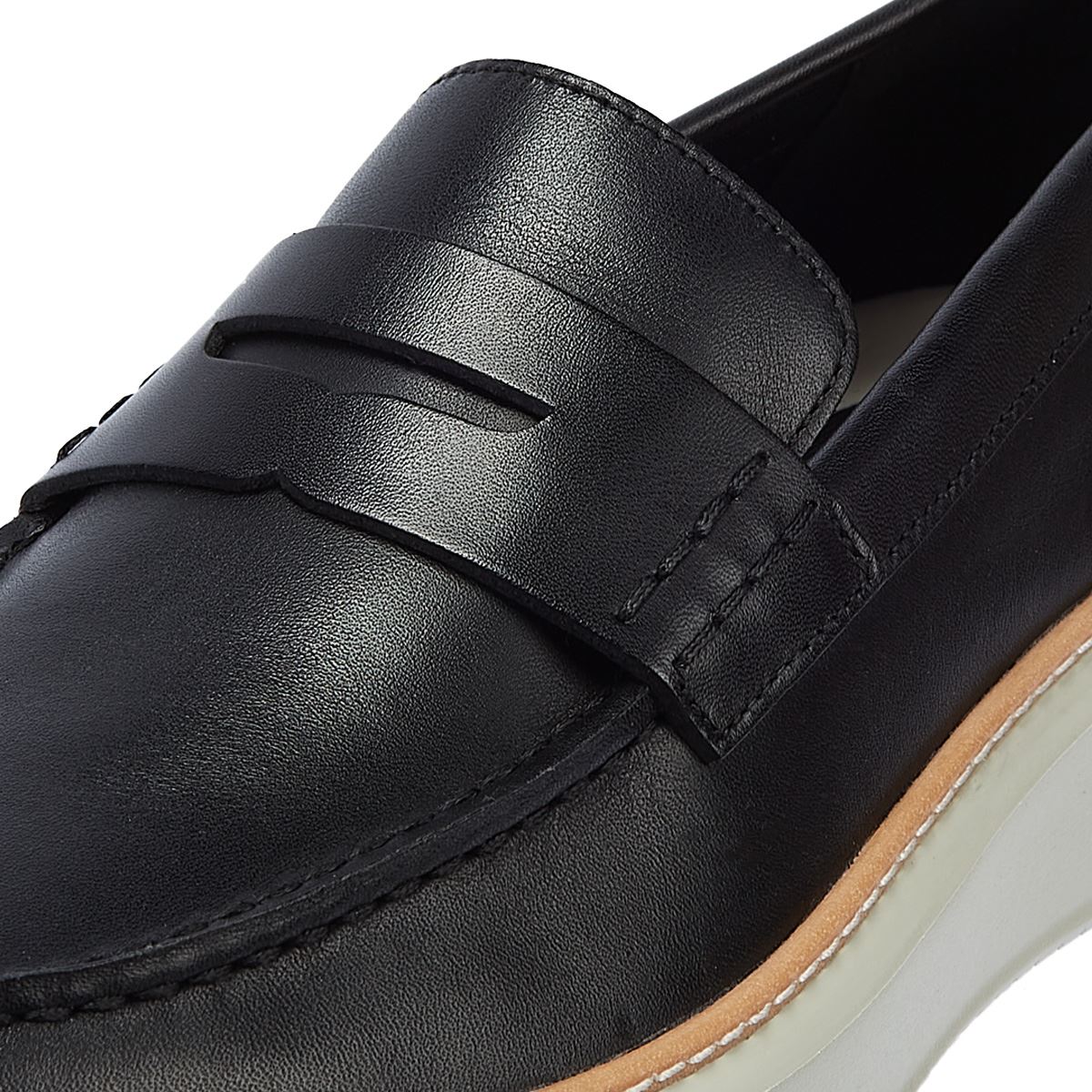 Cole Haan Topsin Leder Herren Schwarze Loafer