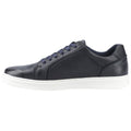 Hush Puppies Madden Herren Sneaker Aus Leder In Marineblau