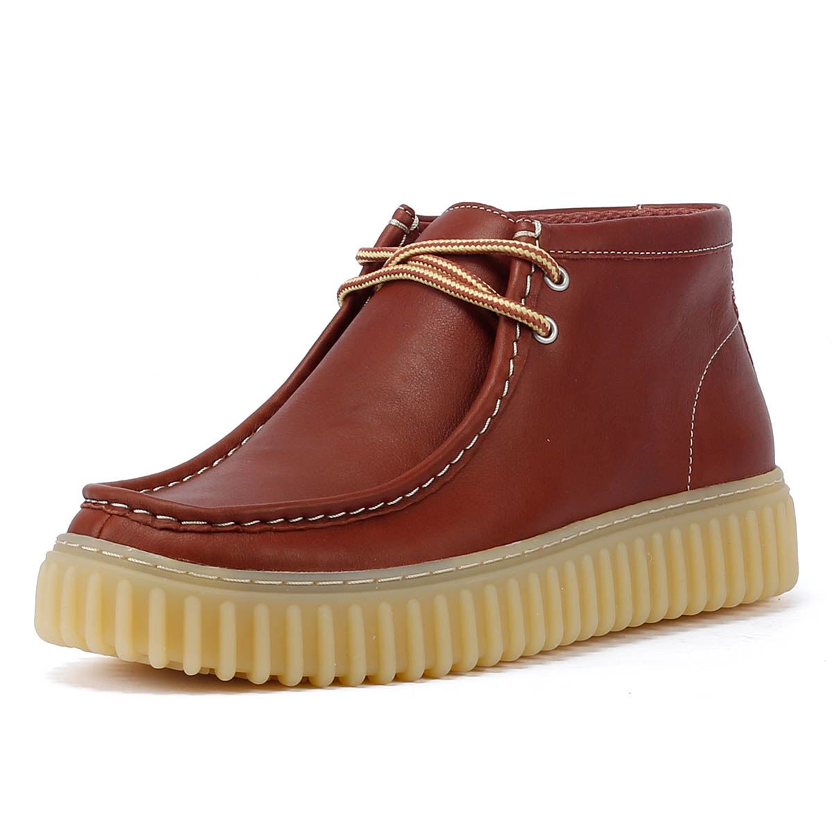 Clarks Main Torhill Hi Leder Herren Braun Stiefel