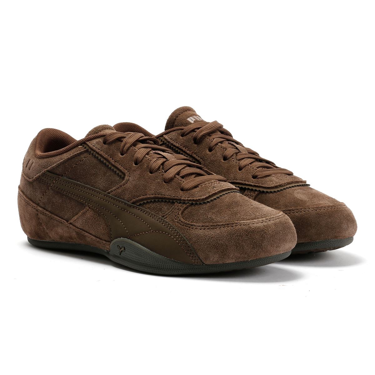 Puma Bella Mina Wildleder Frauen Braun Sneaker