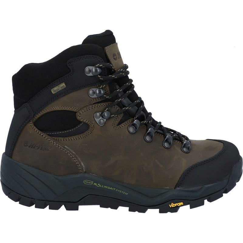 Hi-Tec Altitude Pro RGS Herren Wanderstiefel Aus Dunkler Schokoladenleder