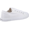 Hush Puppies Brooke Stoff Damen Weiße Turnschuhe