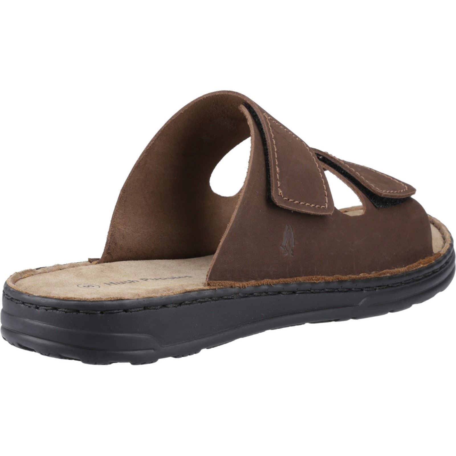 Hush Puppies Eugene Leder Herren Sandalen In Braun