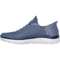 Skechers Slip-ins: Summits High Range Herren Sneaker Aus Schiefergrauem Polyester