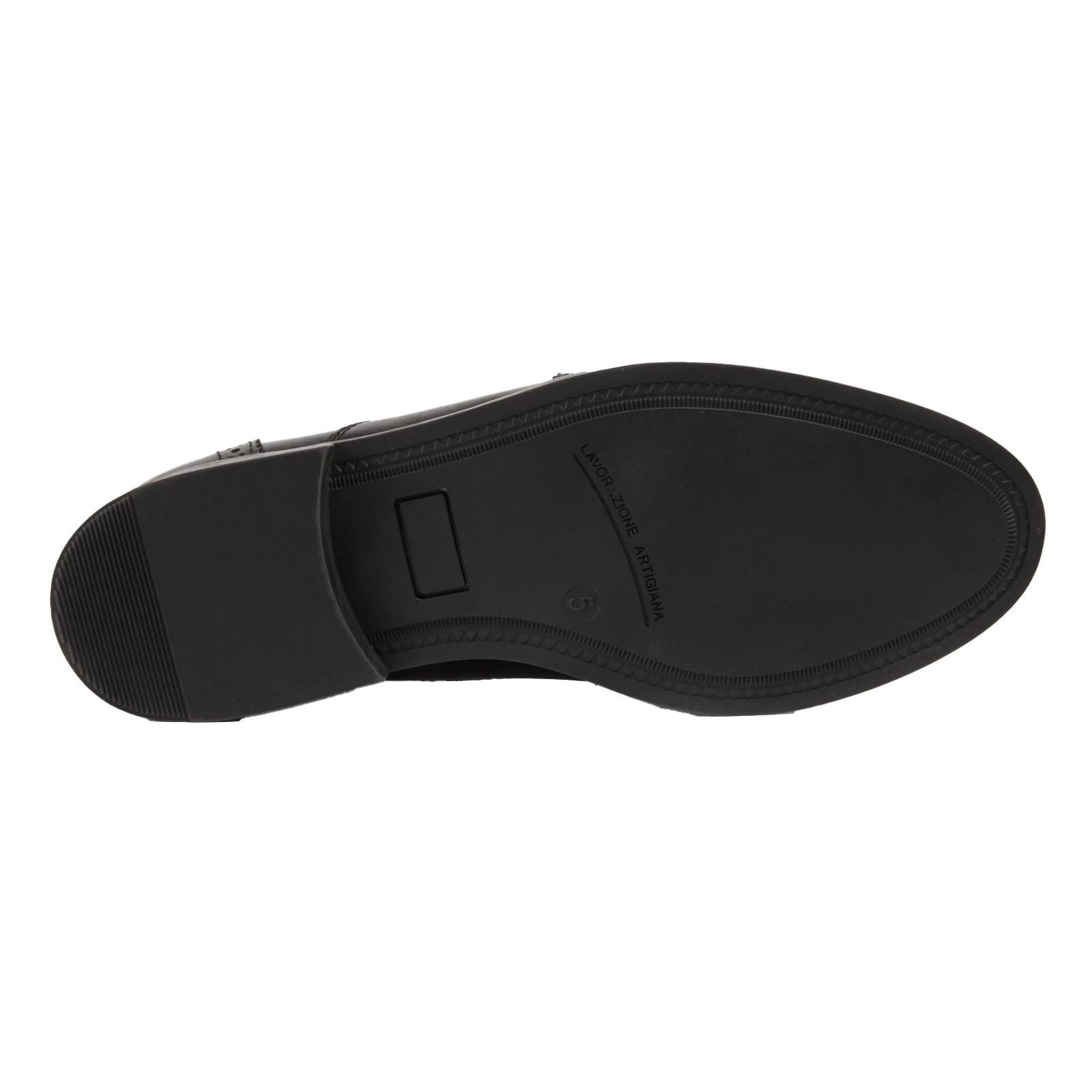 Pod Lee Mädchenschwarze Slipper Aus Leder