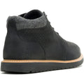 Hush Puppies Jenson Herren Schwarze Farbe Leder Knöchelstiefel