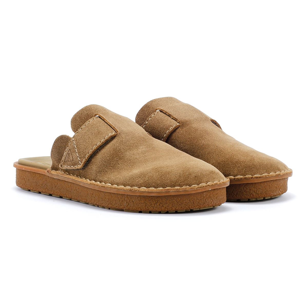 Clarks Main Litton Herren Eichenholz Wildleder Clogs