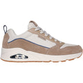 Skechers Uno Stacre 2.0 Herren Sand Sneaker Aus Leder
