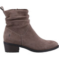 Hush Puppies Iris Veloursleder Damen Stiefeletten In Taupe