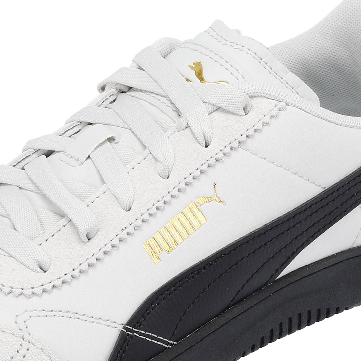 Puma Club 5V5 Weiße/Schwarze Farbe Turnschuhe