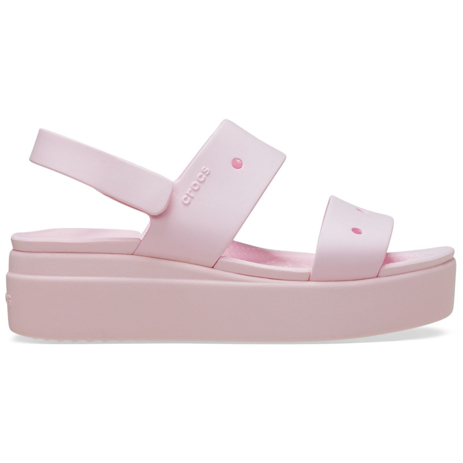 Crocs Brooklyn 4U Damen Sandalen Aus Thermoplastischem Material In Rosa