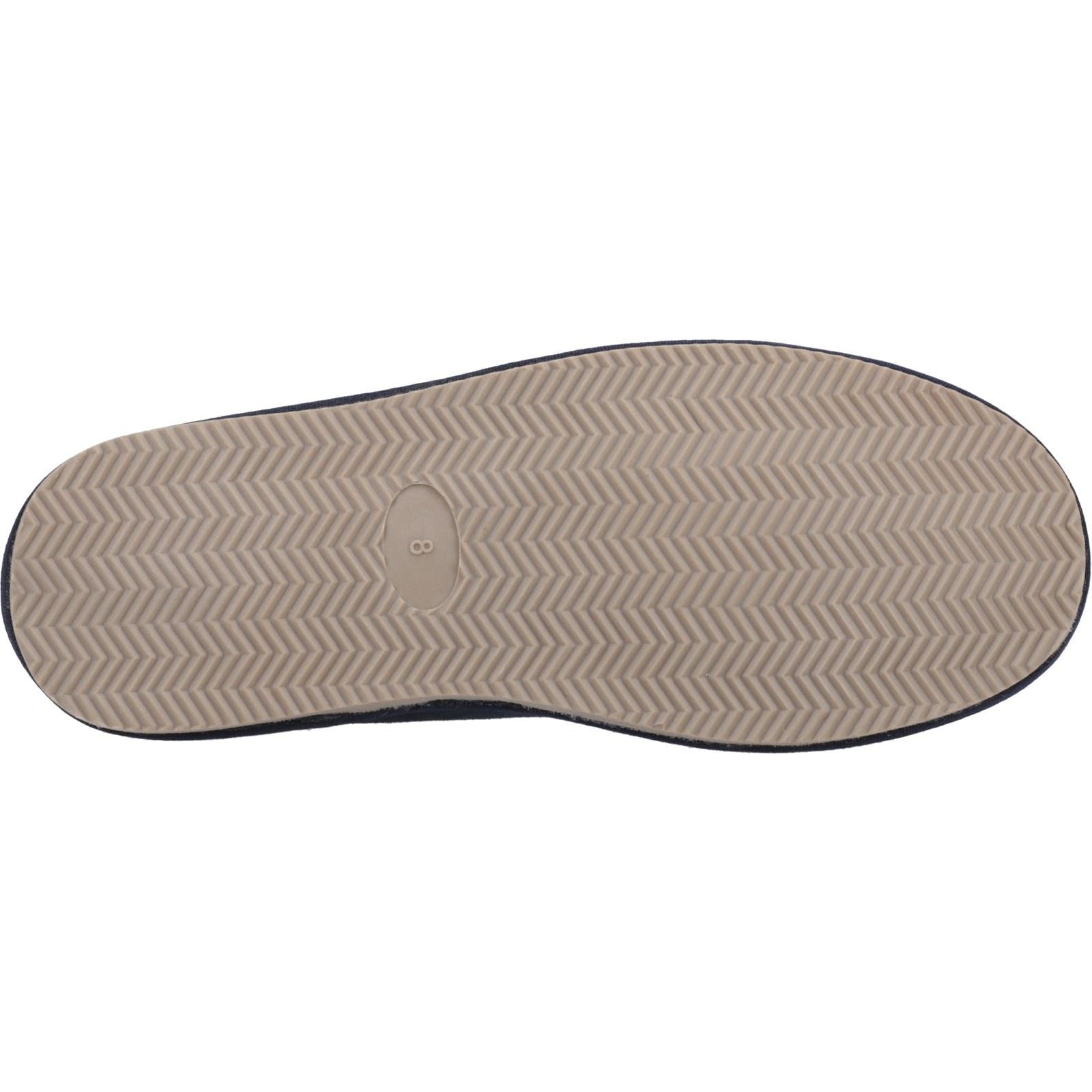 Hush Puppies Charles Wildleder Herren Hausschuhe In Marineblau
