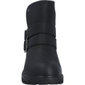 Hunter Ness Damenlederstiefel In Schwarz
