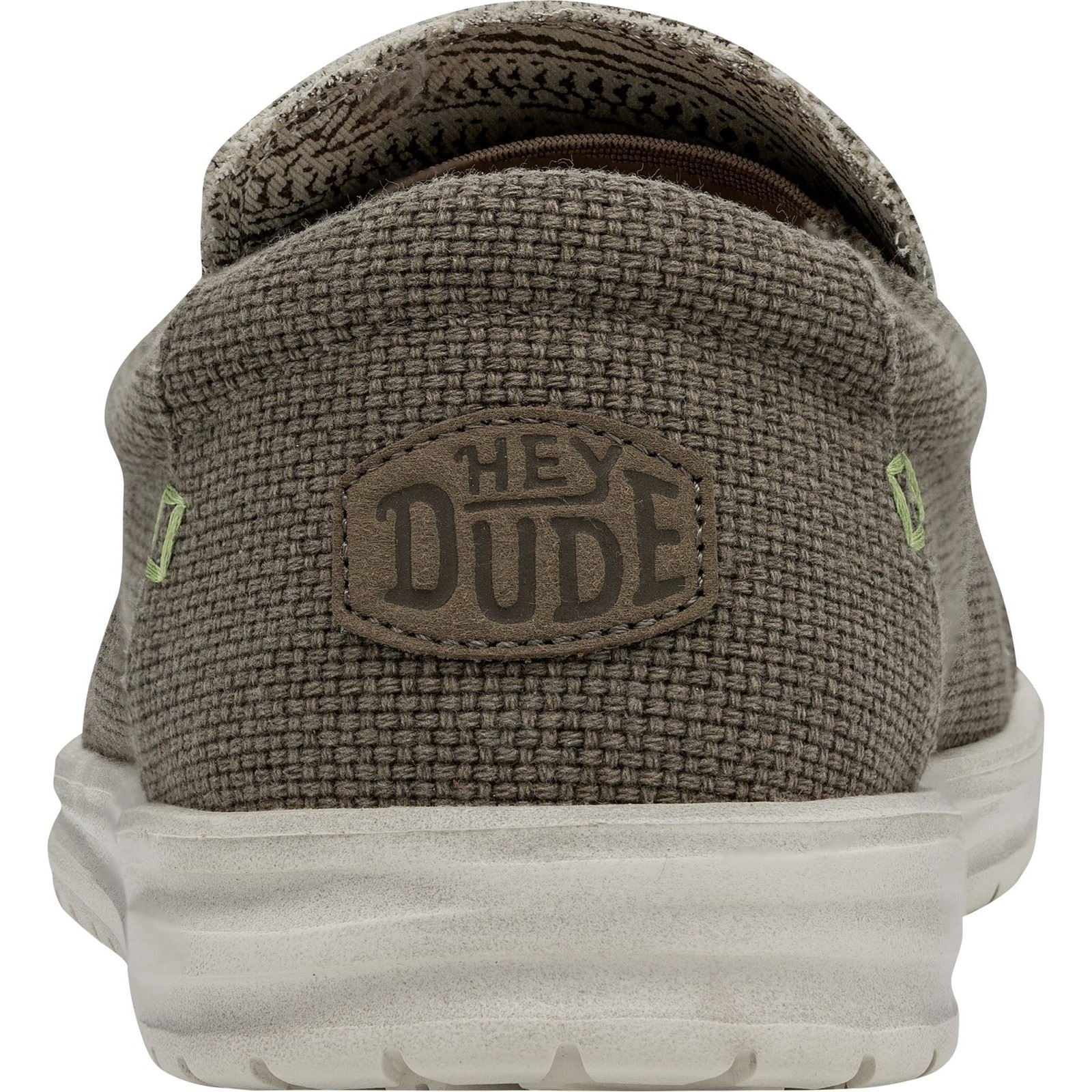 HEYDUDE Mikka Braided Textile Herren Fossil Freizeitschuhe