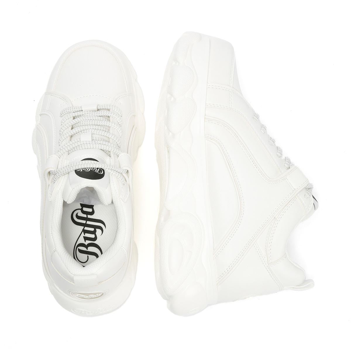 Buffalo CLD Corin Damen Weiße Sneakers
