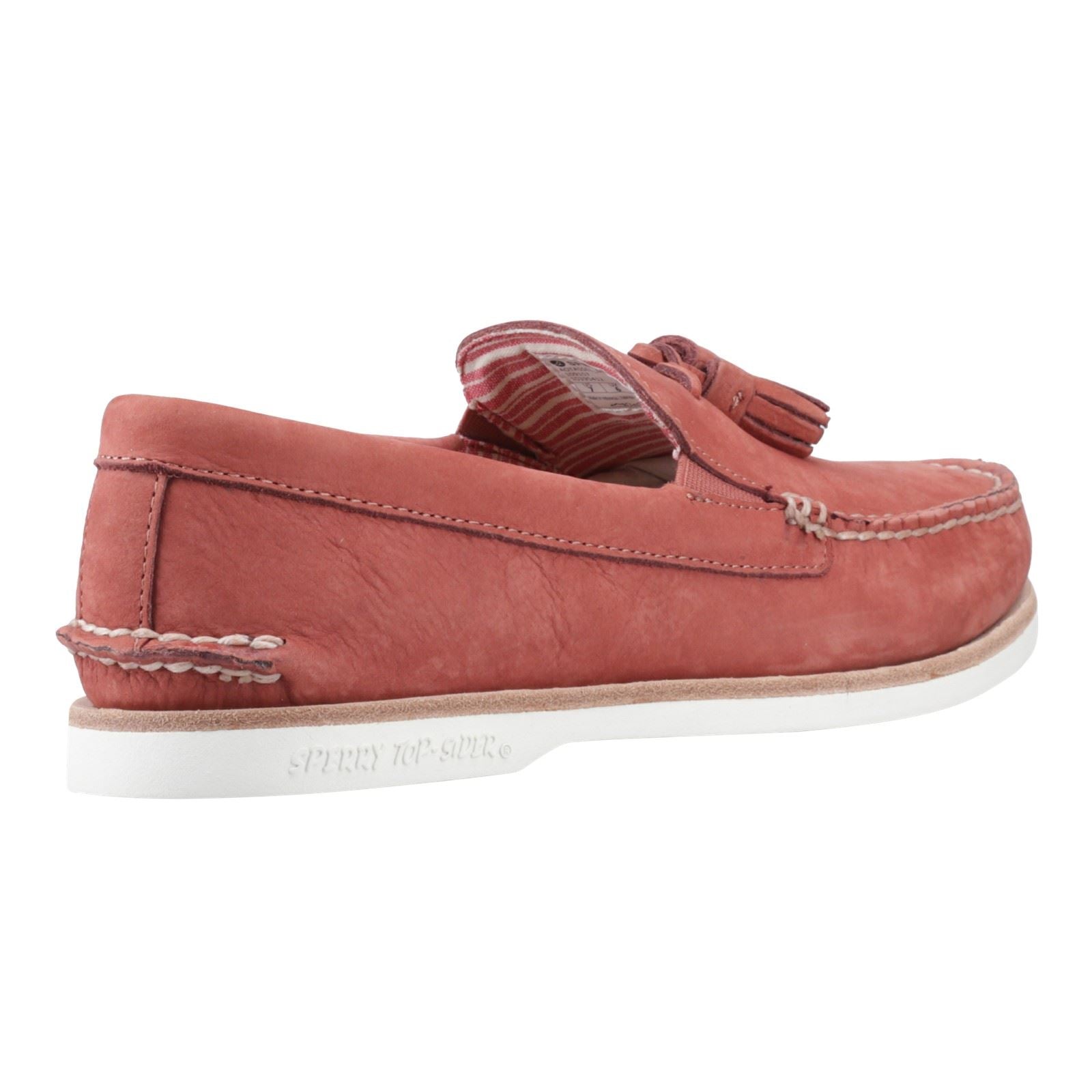 Sperry Authentic Original Herren Rote Leder Loafer