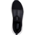 Skechers GO WALK Max Walker Sally Textile Damen-Sneaker In Schwarz/Weiß