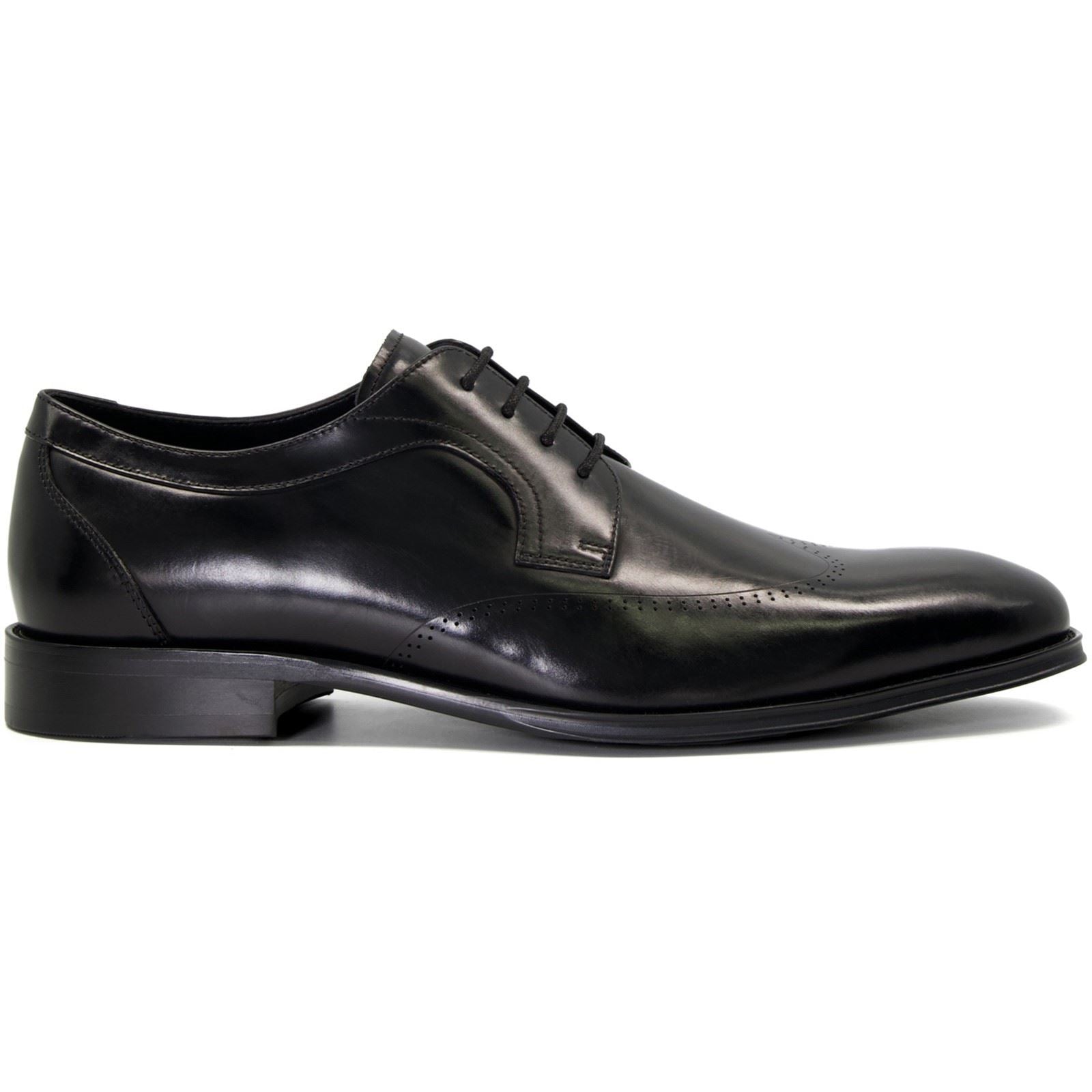 Dune Sheath Leder-Herrenschuhe In Schwarz-Oxford-Stil