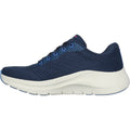 Skechers Arch Fit 2.0 - Big League Damen Sneaker In Marineblau/Mehrfarbig